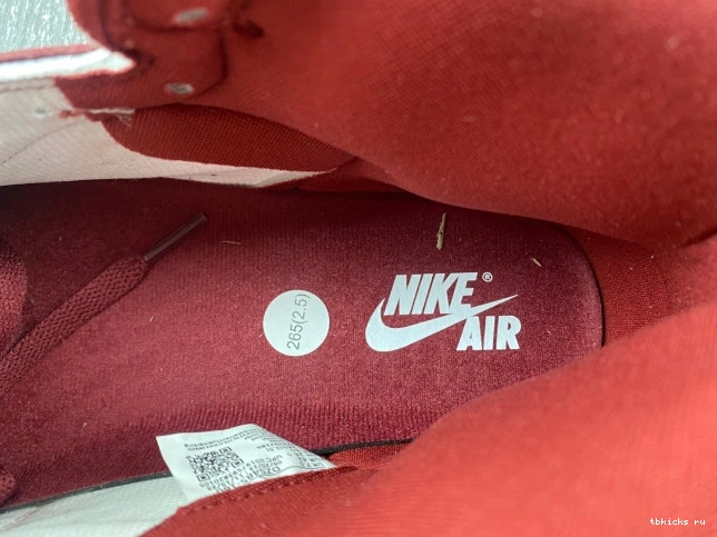 Rep TB High Red Jordan Air OG 1 Team DZ5485-160 0706